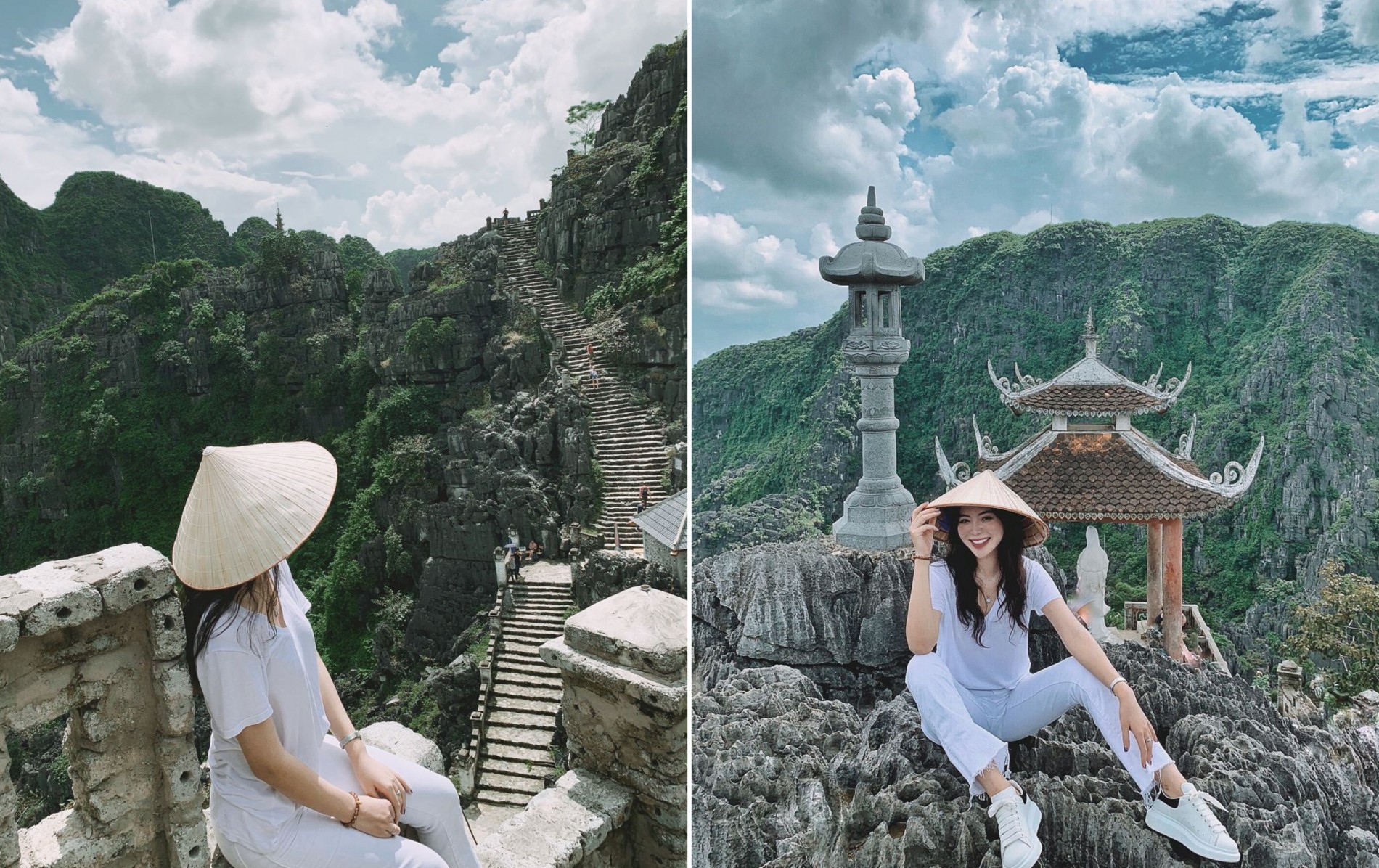 Du khách check-in tại Hang Múa. Ảnh: phuongglanngo