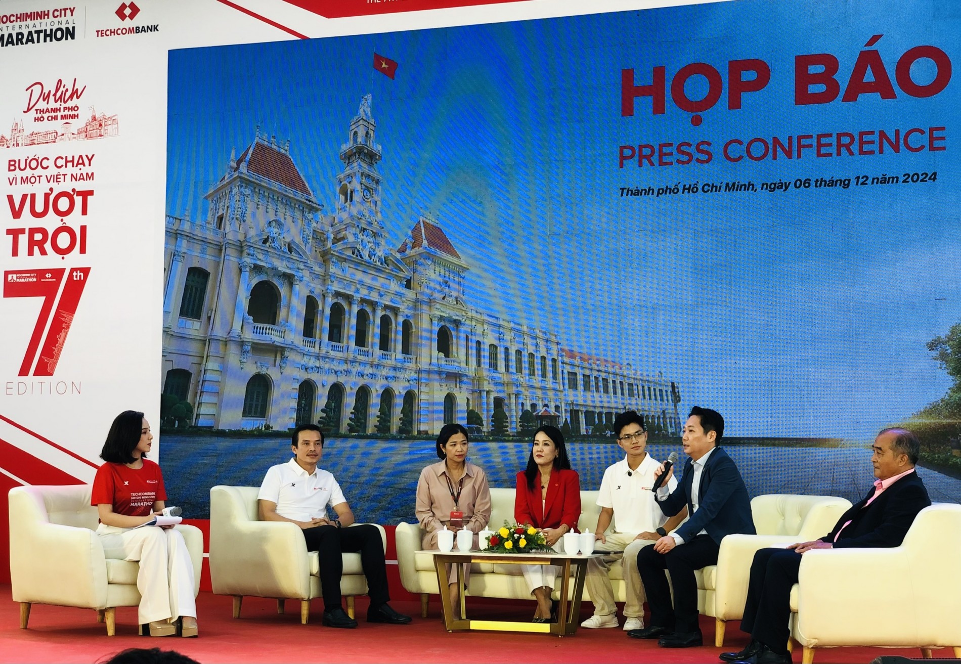 Họp báo Khai mạc giải chạy marathon mùa 7