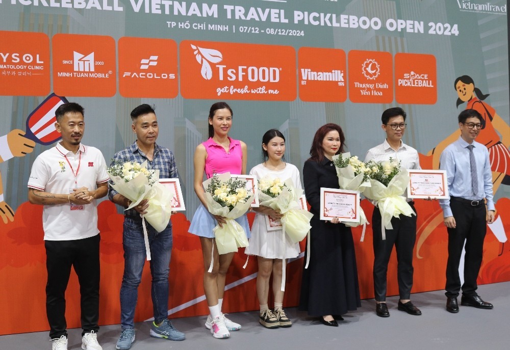 Toàn cảnh giải đấu pickleball Vietnam Travel Pickleboo Open 2024