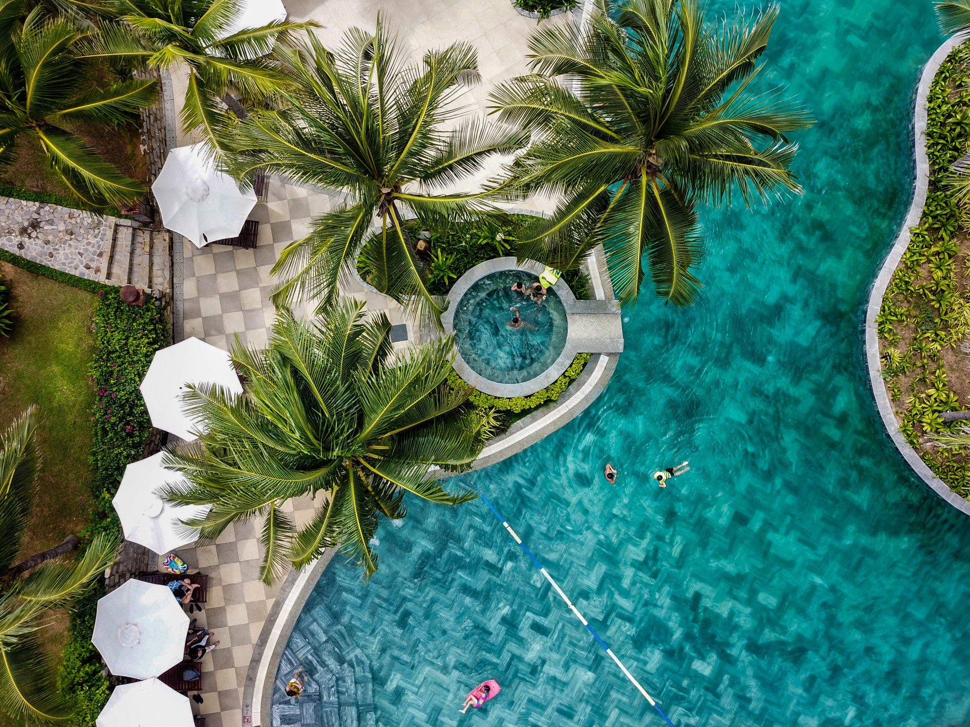 Resort mang không gian thu giãn đến cho khách lưu trú. Ảnh: Pandanus resort