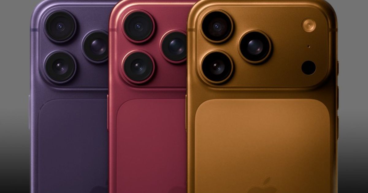 iPhone 18 Pro Max lộ diện thêm 3 màu mới