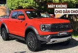 Ảnh thực tế Ford Ranger Raptor 2026 tại Việt Nam: Máy xăng mạnh gần 400 mã lực, loa B&O, ống pô tùy chỉnh âm thanh