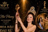 Doanh nhân Nhã Phương đăng quang Hoa hậu Đại sứ Doanh nhân Hòa bình Toàn cầu 2026 cuộc thi Miss Grand Business Global 2026