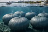 Phát hiện 6 quả 'bóng bay' cao bằng tòa nhà 3 tầng nén xuống độ sâu 60 mét, công trình lưu trữ năng lượng khổng lồ của thế giới lộ diện