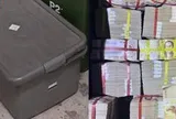 Phát hiện thùng nhựa chứa số tiền mặt tương đương 9,5 tỷ đồng bị vứt cạnh thùng rác