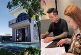 Biệt thự Tuấn Hưng bỏ lại Việt Nam sau khi đưa vợ con sang Mỹ sống