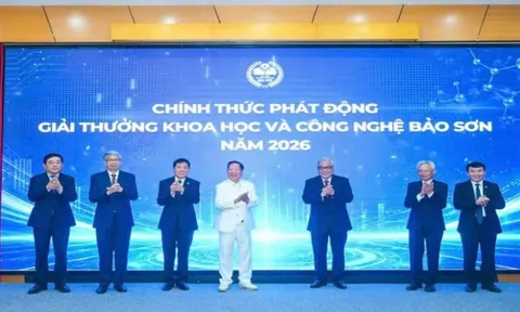 Giải thưởng Khoa học và Công nghệ Bảo Sơn 2026 tìm kiếm công trình đột phá vì phát triển bền vững