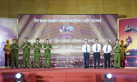 Việt Hưng đưa kỹ năng phòng cháy, chữa cháy thành năng lực tự bảo vệ của cộng đồng