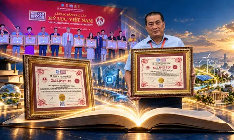 Công trình nghiên cứu liên ngành 'Con đường tương lai' được xác lập Kỷ lục Việt Nam