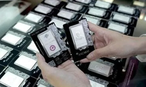 Sáng nay, giá bạc thỏi quay đầu tăng