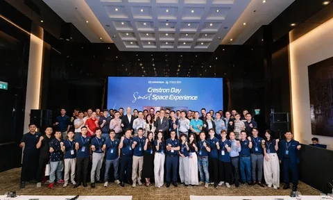 Hoàng minh x Crestron tổ chức sự kiện Crestron Day - Nâng tầm trải nghiệm không gian làm việc