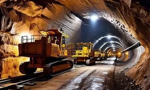 Khoan sâu gần 1.200m xuống tầng địa chất, phát hiện mỏ khoáng sản chiến lược ngay từ mũi khoan đầu tiên