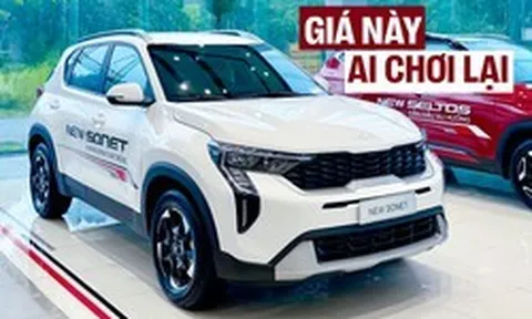 Kia Sonet giảm giá kỷ lục tại Việt Nam: Niêm yết còn từ 450 triệu đồng, rẻ nhất phân khúc, tăng áp lực cho Fronx