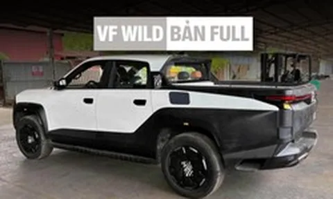 VinFast VF Wild bản 'full' lộ thông số khủng: Mâm to như Land Cruiser, kính lái thêm trang bị giống ADAS