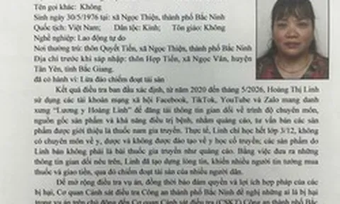 Ai từng mua thuốc nam gia truyền của “Lương y Hoàng Linh”, khẩn trương liên hệ công an trước ngày 31/12