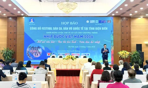 Hơn 50 đoàn nghệ thuật dự Festival Dân ca, Dân vũ Quốc tế 2026 tại Điện Biên