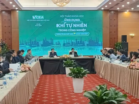 Ứng dụng khí tự nhiên trong công nghiệp hướng tới Net Zero 2050