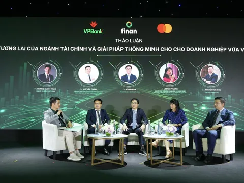 VPBank, FINAN và Mastercard ra mắt thẻ ghi nợ phi vật lý dành cho doanh nghiệp