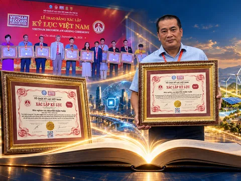 Công trình nghiên cứu liên ngành 'Con đường tương lai' được xác lập Kỷ lục Việt Nam