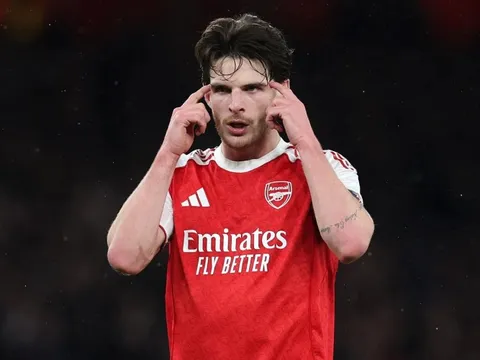Phản ứng của CĐV Arsenal về Declan Rice