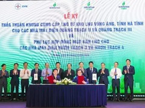 PV GAS ký kết các thỏa thuận LNG quy mô lớn, mở rộng hạ tầng cung ứng khí cho các trung tâm điện lực trọng điểm