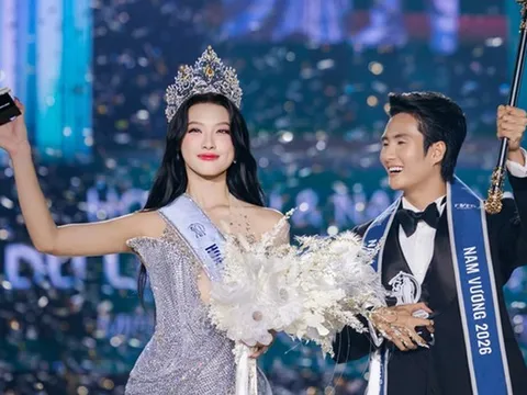 Cô gái Tuyên Quang, chàng trai Khánh Hòa đăng quang Hoa hậu - Nam vương Du lịch Việt Nam