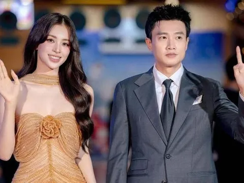 Màn tương tác đầy dí dỏm của "trai hư showbiz" khi hội ngộ Tiểu Vy