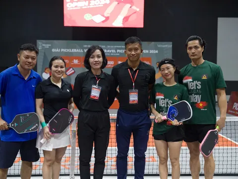 Khai mạc giải đấu Pickleball: Vietnam Travel Pickleboo Open 2024 tại TP.HCM
