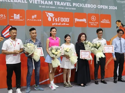 Toàn cảnh giải đấu pickleball Vietnam Travel Pickleboo Open 2024