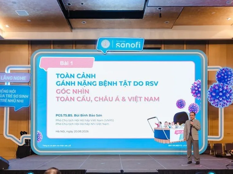 9 trên 10 trẻ có thể mắc RSV trong hai năm đầu đời, chuyên gia khuyến nghị chủ động dự phòng sớm